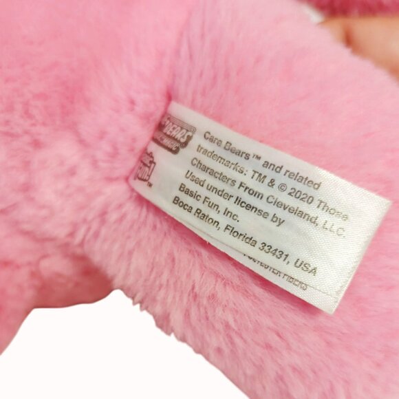 Care Bears Unlock the Magic Pink Rainbow Cheer Bear 14 Inch Plush 2020 Carebear - Picture 7 of 8